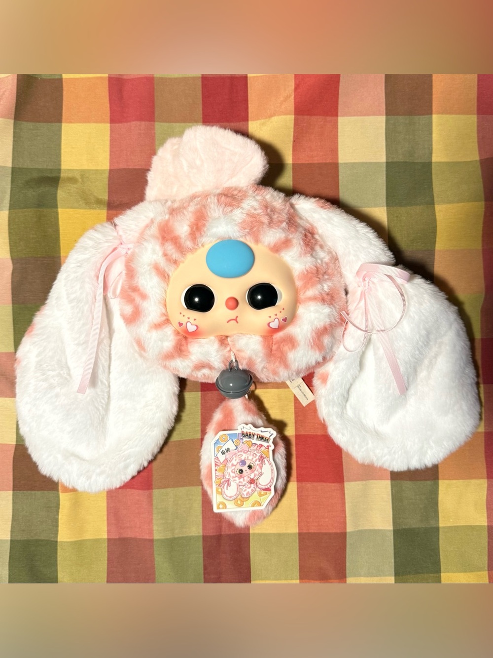 Baby Three 400% Lucky Rabbit Confirmed Pink Rabbit (No Box)